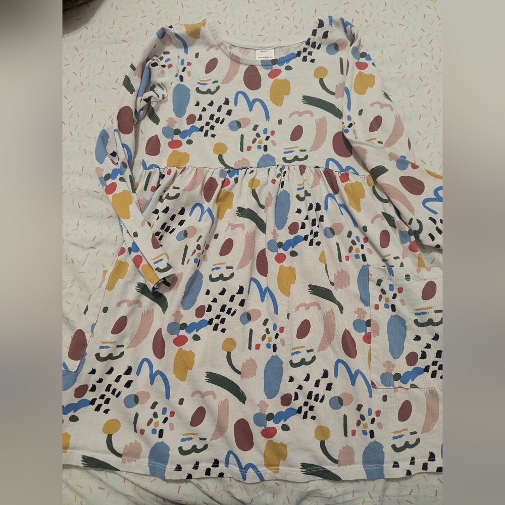 Hanna Andersson Multicolor Patterned Dress